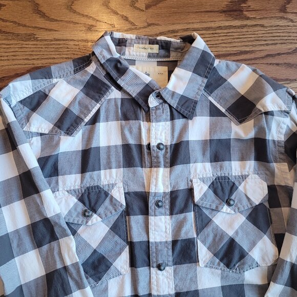 Lot of 3 American Eagle Button Down Shirts Size Large AE L - Picture 7 of 14